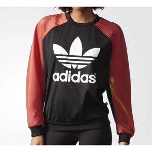 Adidas Originals Rita Ora Space Shifter Iridescent Holographic Crew Neck Size M